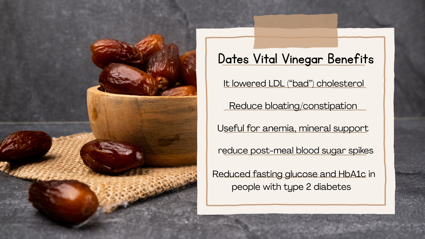 Dates Vital Vinegar – The Energy of Nature, Bottled with Blessing