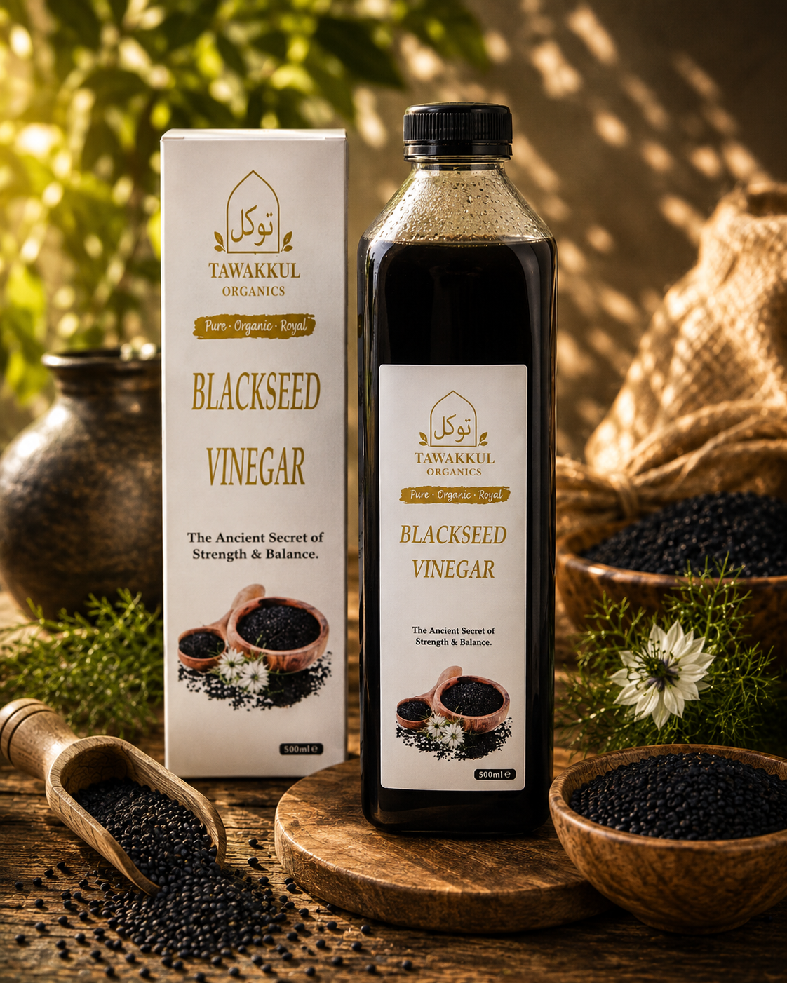 Blackseed Vinegar – The Prophetic Tonic of Strength & Healing