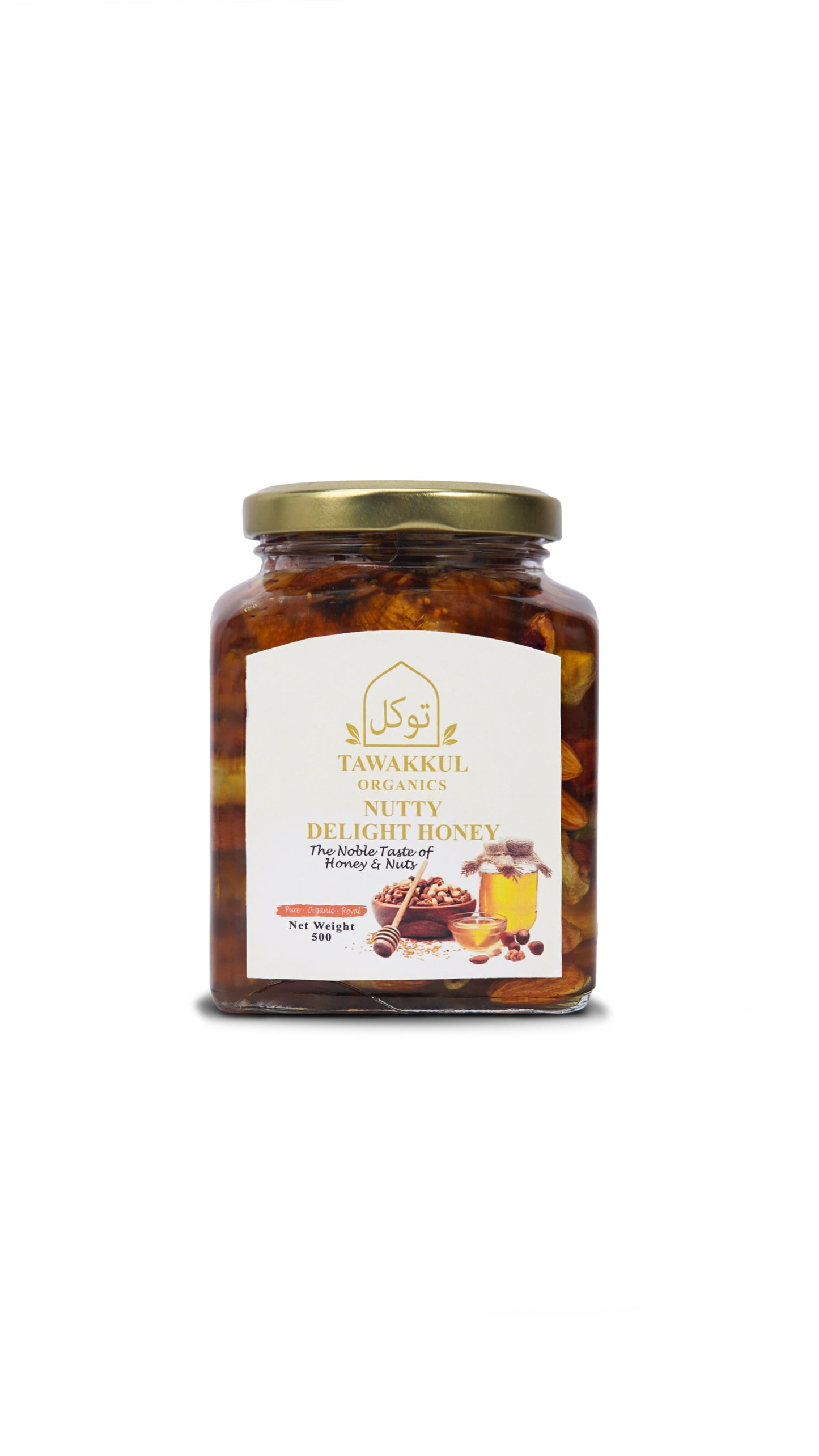 Nutty Delight Honey – The Royal Crunch of Nature’s Goodness