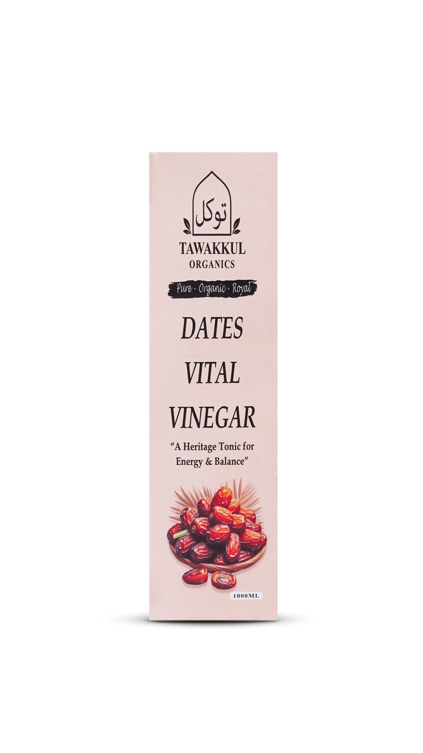 Dates Vital Vinegar – The Energy of Nature, Bottled with Blessing