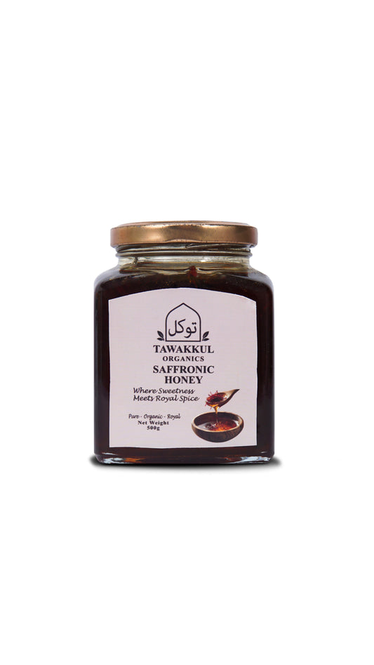 Saffronic Honey – The Golden Harmony of Purity & Luxury