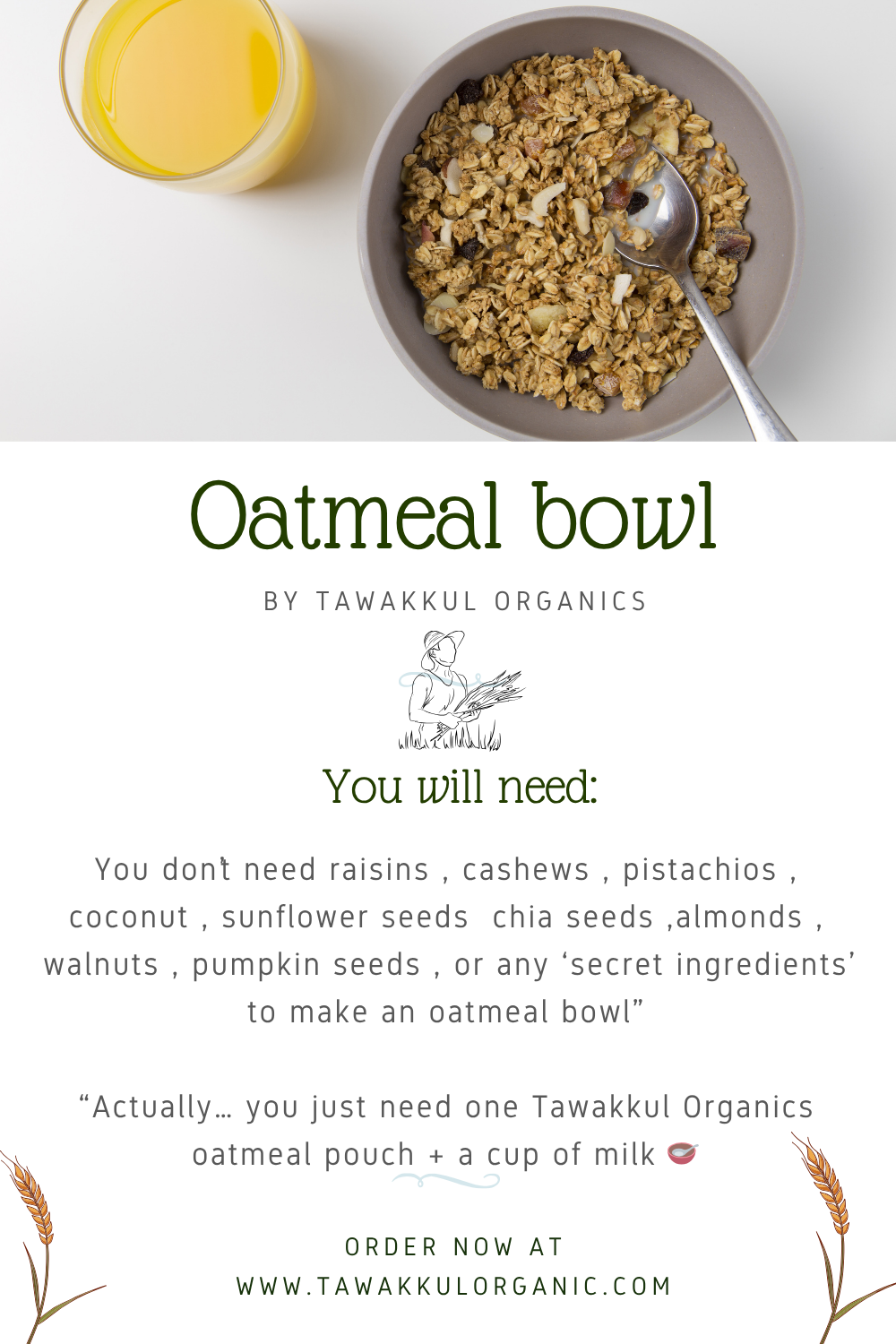 Premium Oatmeal – The Royal Bowl of Pure Strength