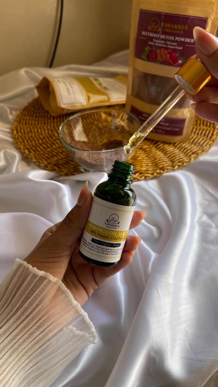 Royal Moringa Oil Serum – Liquid Gold for Your Skin
