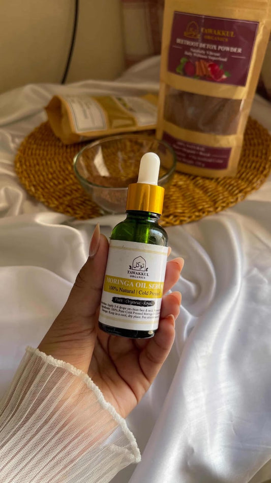 Royal Moringa Oil Serum – Liquid Gold for Your Skin
