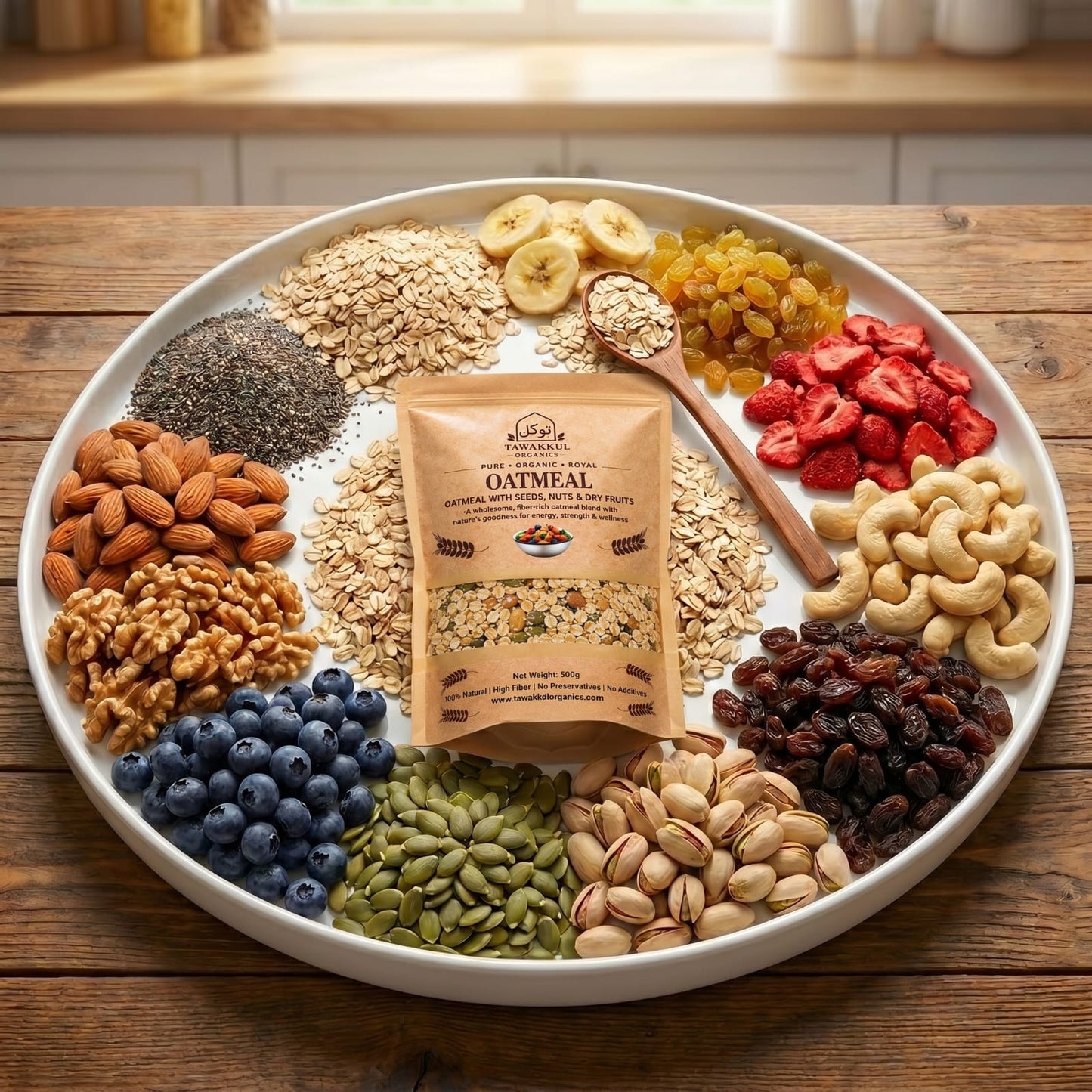 Premium Oatmeal – The Royal Bowl of Pure Strength