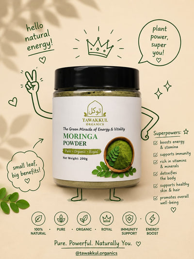 Moringa Powder – The Royal Green of Divine Wellness
