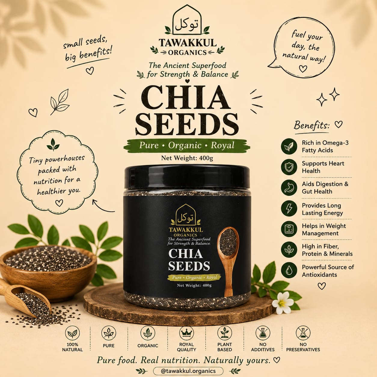 Chia Seeds – The Royal Seeds of Strength & Balance
