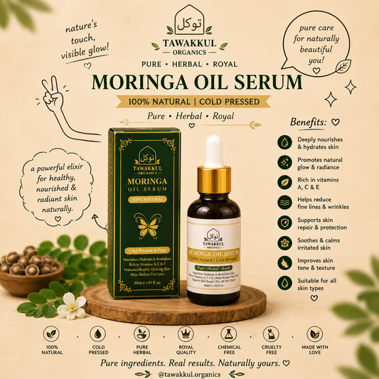 Royal Moringa Oil Serum – Liquid Gold for Your Skin