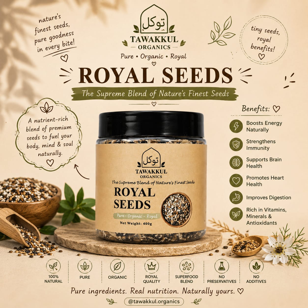 Royal Seeds – The Ultimate Superfood Mix