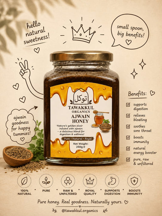 Royal Ajwain Honey – Digestive Strength Elixir