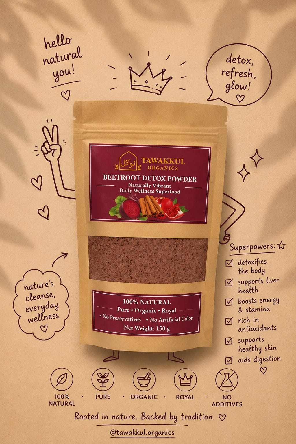 Royal Beetroot Detox Blend – Inner Glow Formula