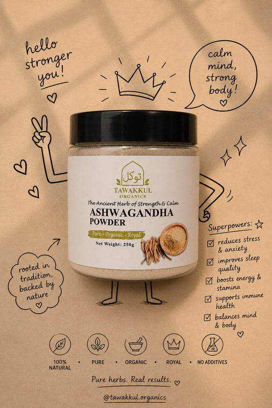 Ashwagandha Powder – The Root of Calm & Strength