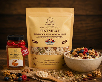 Premium Oatmeal – The Royal Bowl of Pure Strength