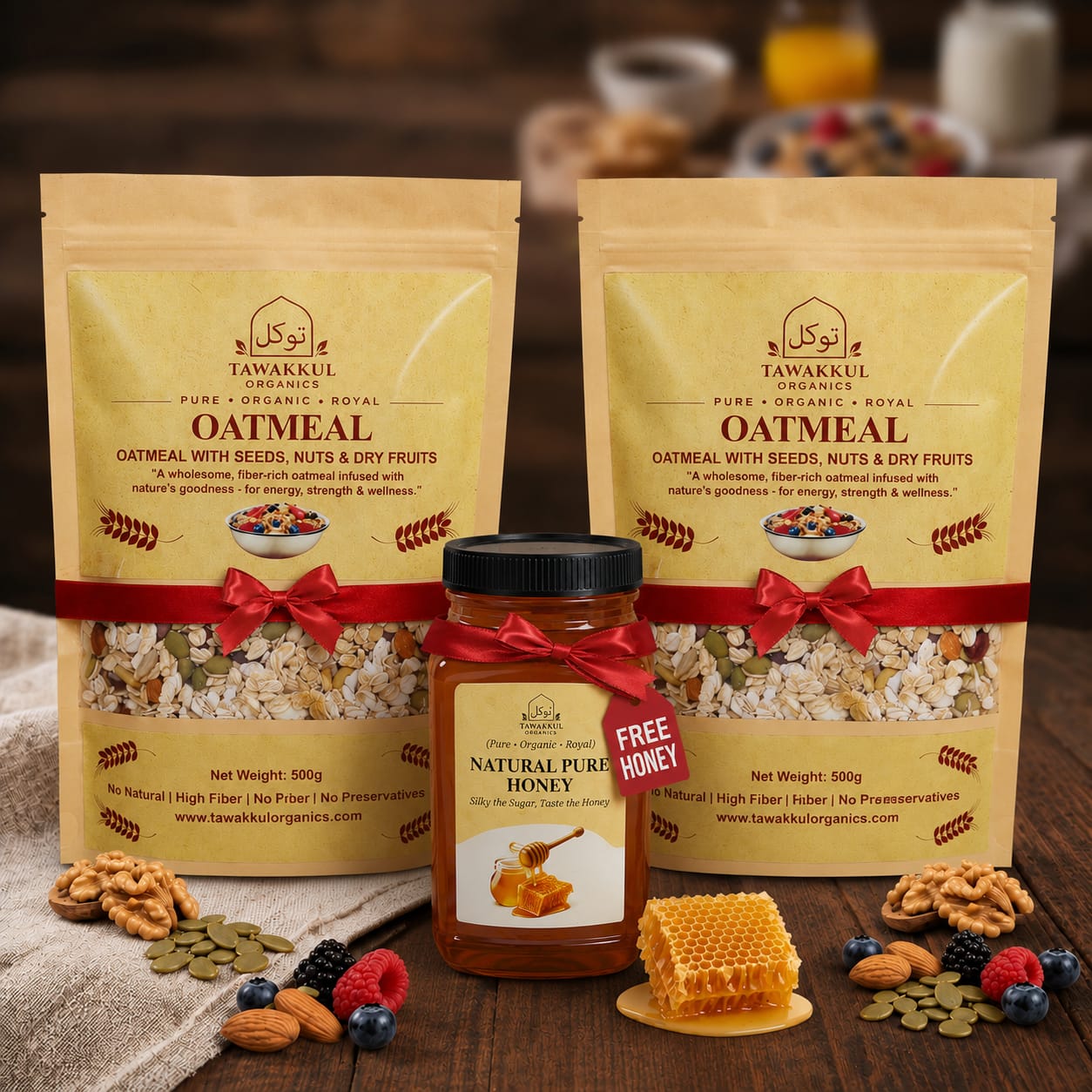 Premium Oatmeal – The Royal Bowl of Pure Strength