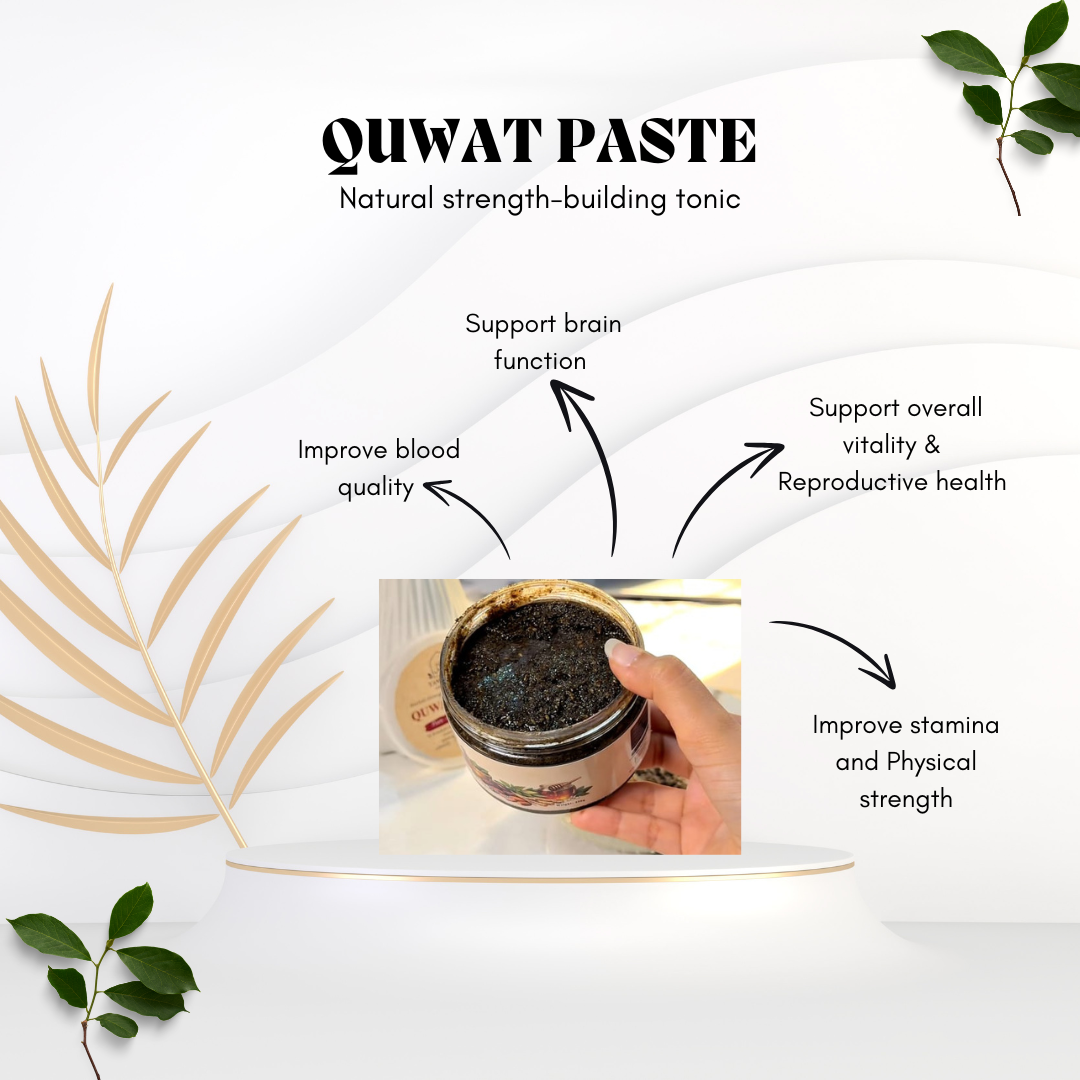 Royal Quwat Paste – Black Sesame Power Elixir