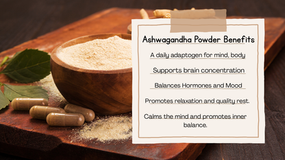 Ashwagandha Powder – The Root of Calm & Strength