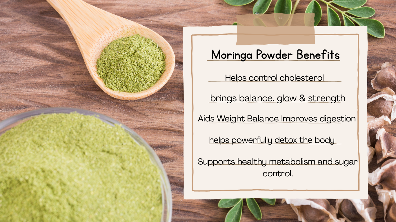 Moringa Powder – The Royal Green of Divine Wellness