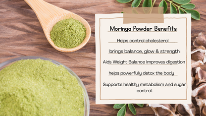 Moringa Powder – The Royal Green of Divine Wellness