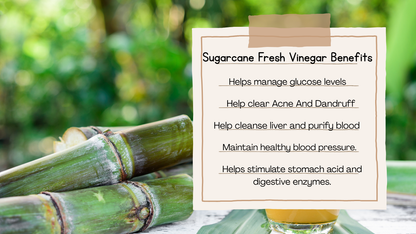 Sugarcane Fresh Vinegar – The Sweet Elixir of Natural Vitality
